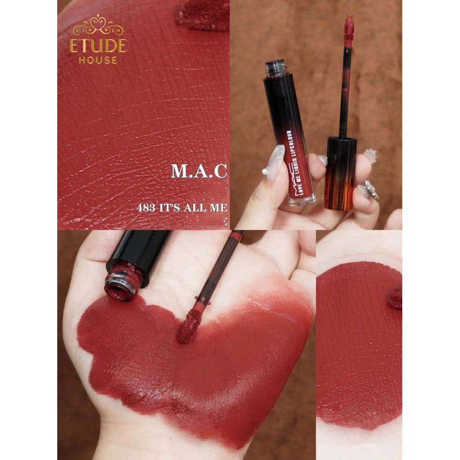 [Mới ra Mắt 2021] Son kem chứa dưỡng ẩm MAC Love Me Liquid Lipcolour - Liquid Lipstick 3.1ml