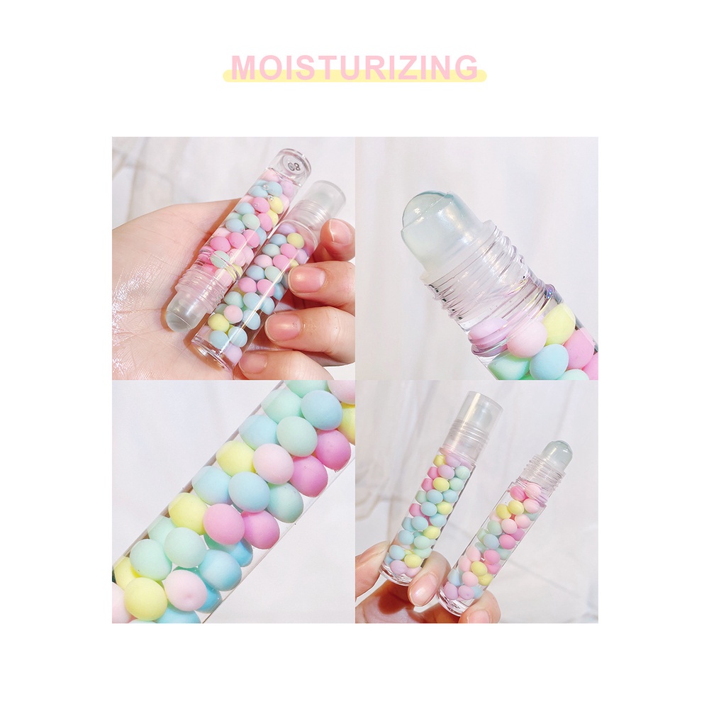 [Hàng mới về] Son bóng Dragon Ranee trong suốt hình quả cầu độc đáo