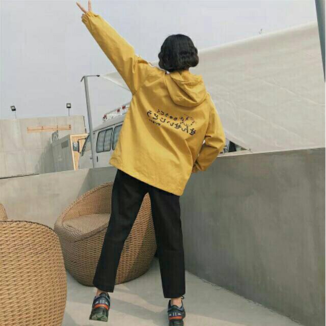 Áo khoác dù mèo sọc tay | BigBuy360 - bigbuy360.vn