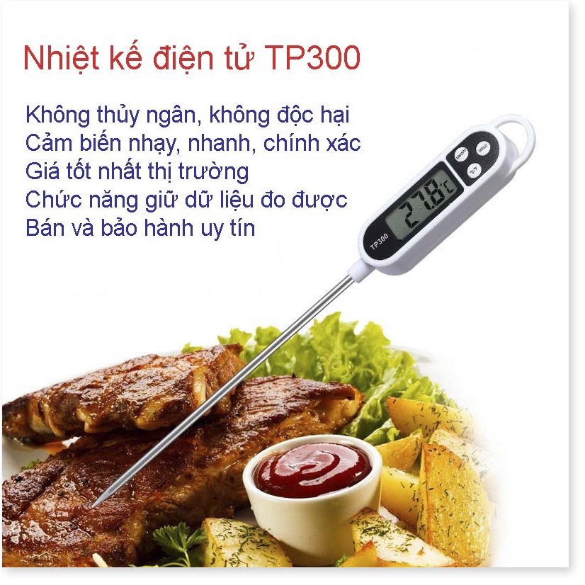 ⚡ Giá rẻ hủy diệt ⚡ Nhiệt Kế Đo Nước Phòng Bếp Nấu Ăn, Pha Sữa Kt300 cực chính xác, dễ sử dụng