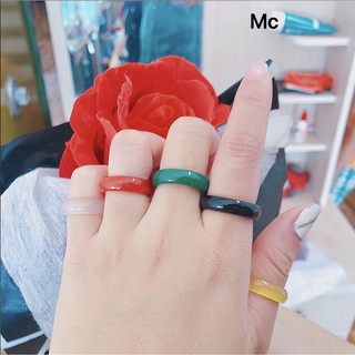 Nhẫn mã não cao cấp