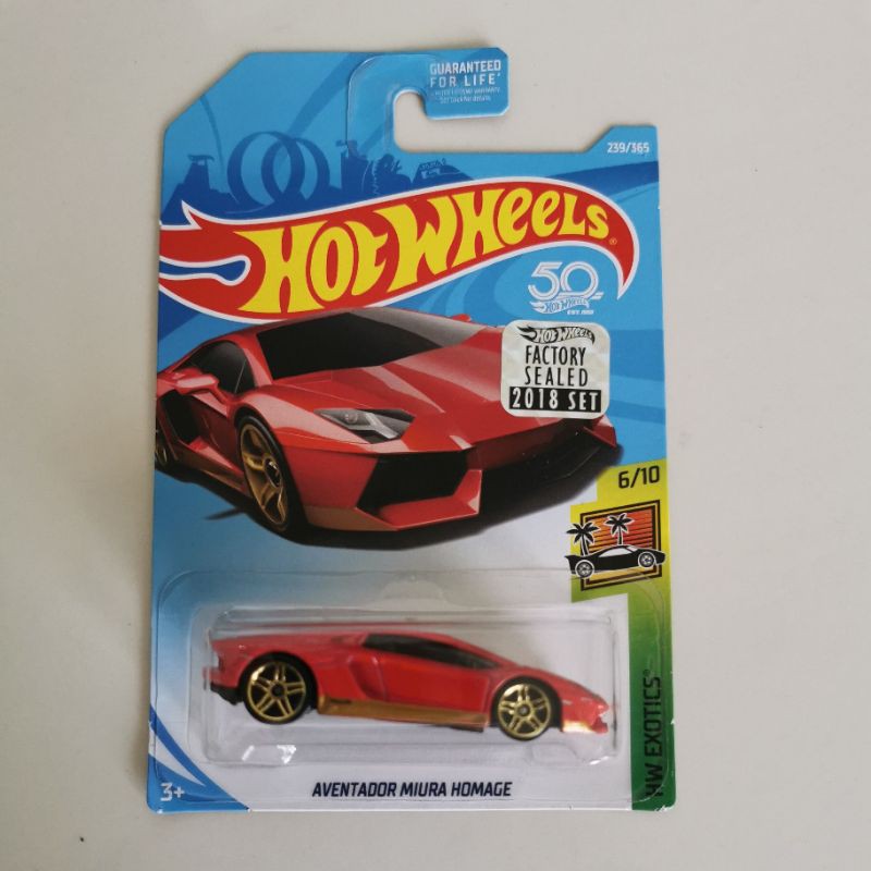 Hot Wheels Mô Hình Xe Hơi Lamborghini Aventador Miura Homage Hw Hotwheels Lambo