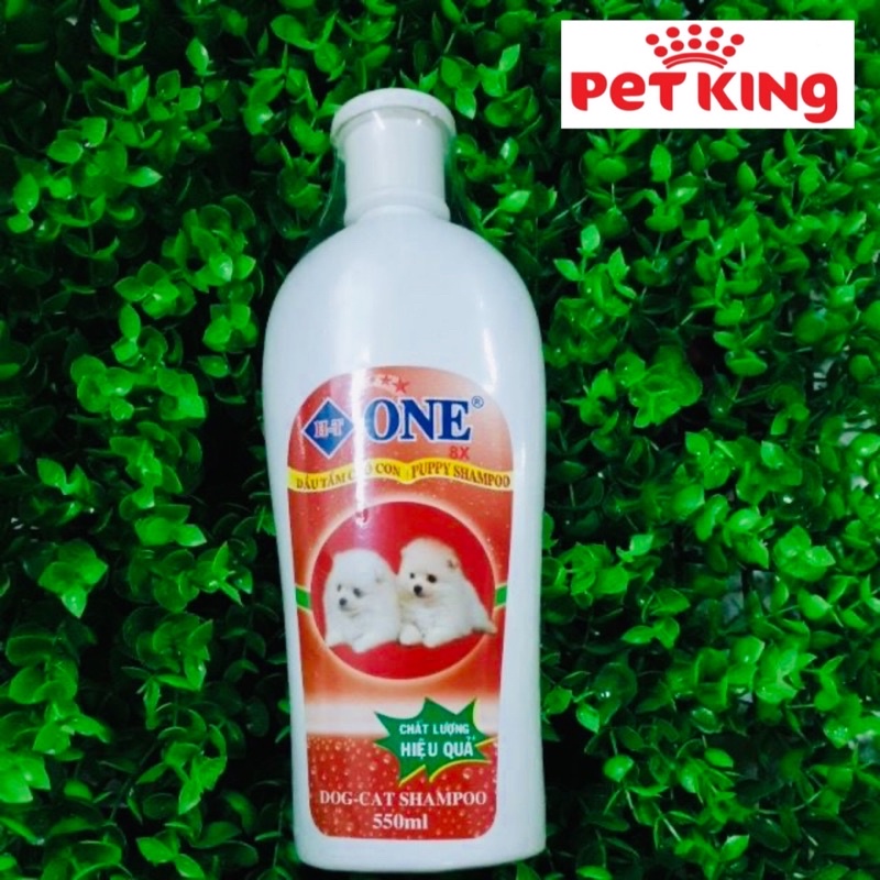 Sữa Tắm ONE 8x chuyên dành cho Chó Mèo Con 550ml