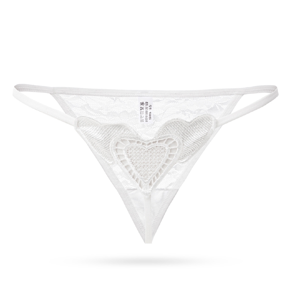 Quần lót ren lọt khe hình trái tim quyến rũ 902