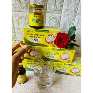 Tinh dầu tỏi Diệp Chi Gold + giúp hết ho, hết sổ mũi, hết cảm cúm cho bé và người thân [HÀNG CHÍNH HÃNG]