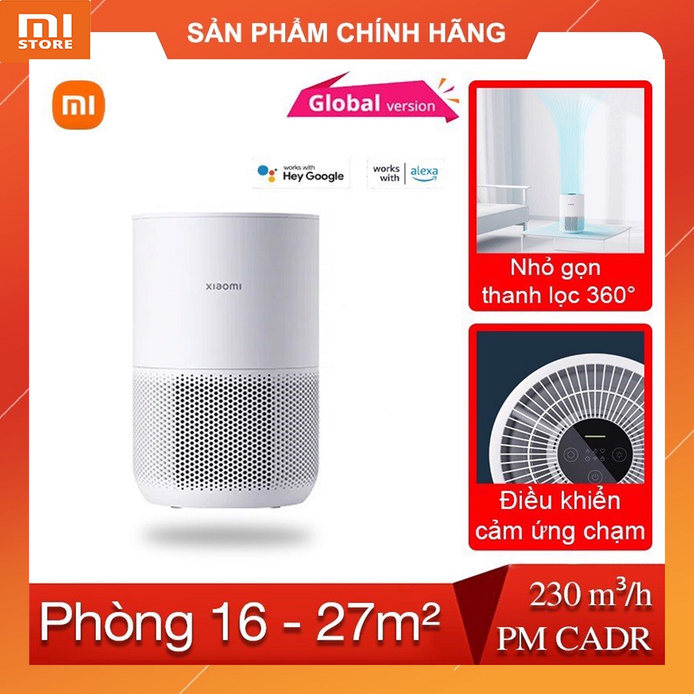 Máy lọc không khí Xiaomi Mi Air Purifier 4 Compact - Bản quốc tế bảo hành 12 tháng