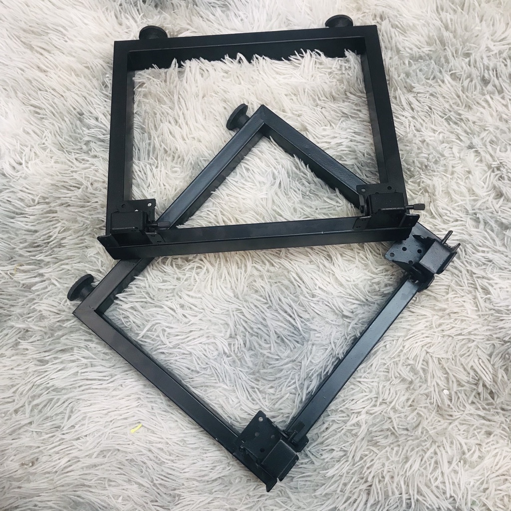 ☎Chân bàn chữ U, Z cao 34cm, 1bộ 2 nhé, kiểu trụ thẳng vuông 40x40 tặng kèm 12 con ốc nhé