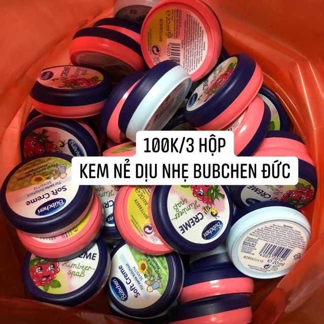 Combo 3 kem nẻ Bubchen Đức