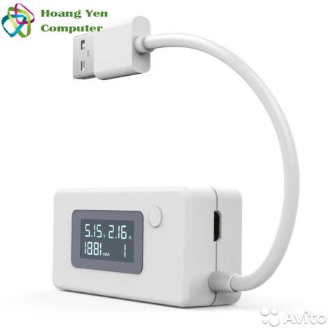Thiết Bị Đo Dòng Điện, Điện Áp, Dung Lượng Pin, Test Cáp Sạc, Củ Sạc, Pin Dự Phòng JUWEI KCX-017 , J7-T - BH 3 Tháng