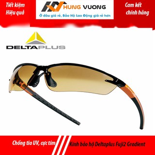 [CHÍNH HÃNG]-Kính bảo hộ cao cấp Pháp chống bụi đi đường, tia UV, cực tím Deltaplus Fuji2 Gradient