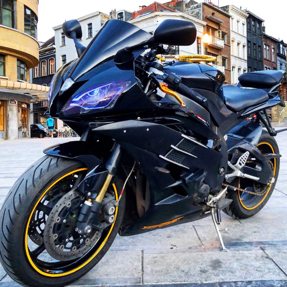 Miếng Dán Đèn Pha Xe Mô Tô Yamaha Yzf-R6 Yzfr6 Yzf R6 2006-2016