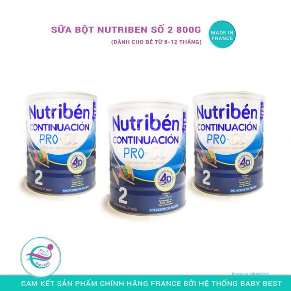 Sữa Nutribén Số 2 800g