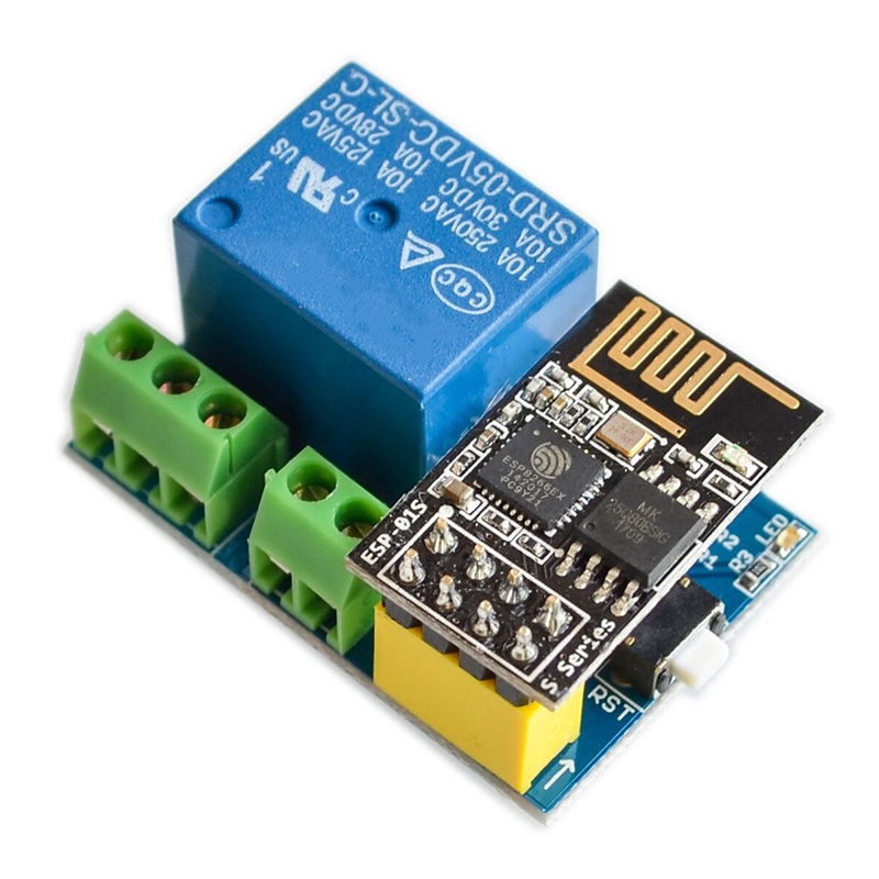 Module Chuyển Tiếp WiFi ESP8266 ESP-01S Điều Thông Minh Điều Khiển Từ Xa NArduino Ứng Dụng Mô-đun WIFI Không Dây ESP01S