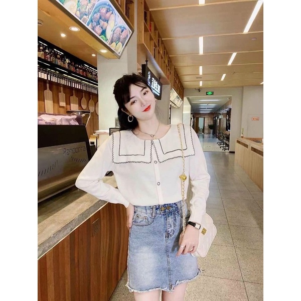 Áo Len kẻ cổ thuỷ thủ siêu hot | BigBuy360 - bigbuy360.vn