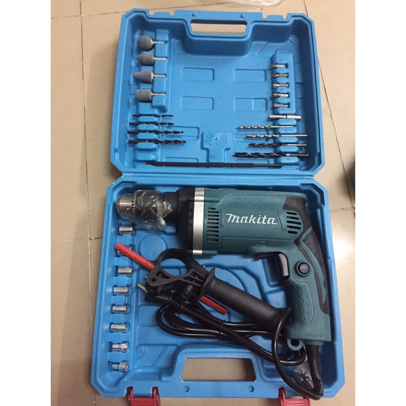 Máy khoan makita đầu 13 có khoan tường