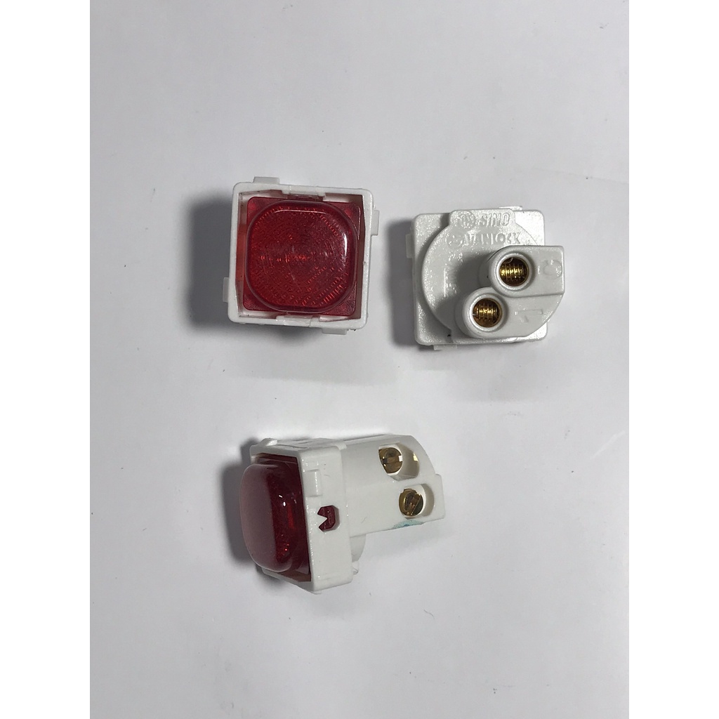 Hạt đèn báo , mặt che trơn s18 sino-vanlocl