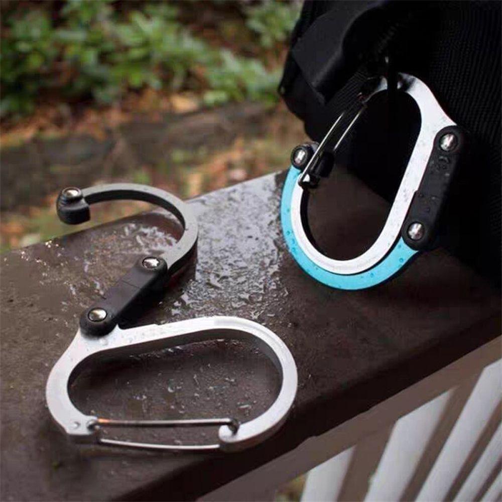 DANILO Kẹp Bánh Răng Xoay 360 Độ°Móc Carabiner Có Thể Xoay Để Leo Núi Tiện Dụng Và Bền