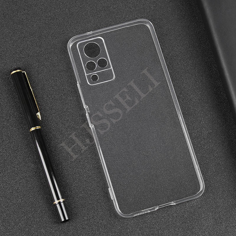 Ốp điện thoại silicon mềm trong suốt đơn giản cho VIVO V21 5G V20 SE V 20 Pro 2021