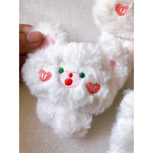 Gấu bông cài áo -cài balo-loại thêu to