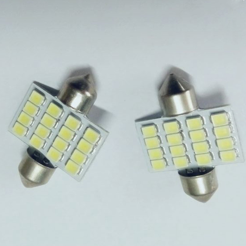 Đèn LED 16 bóng SMD 1210 31mm gắn trần xe hơi