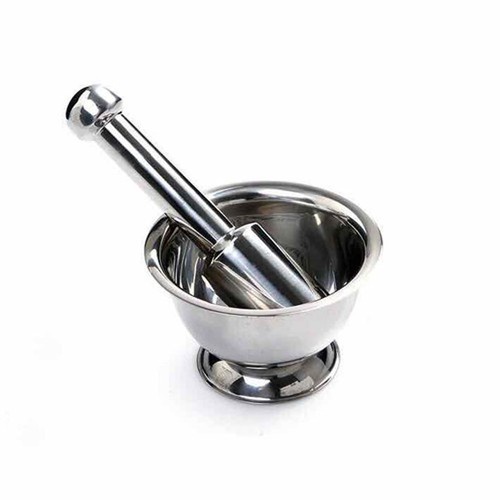 Bộ chày cối inox -chày cối giã tỏi , cối chày giã cua inox 304