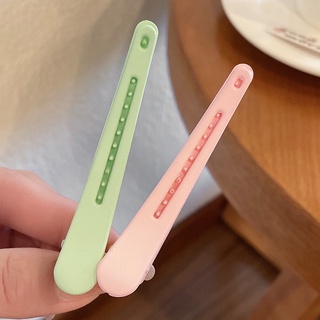 Kẹp tóc mỏ vịt nhiều màu pastel