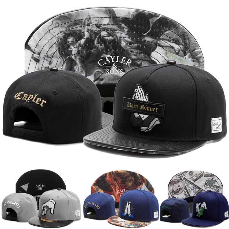 Nón snapback họa tiết chữ phong cách Hiphop A65