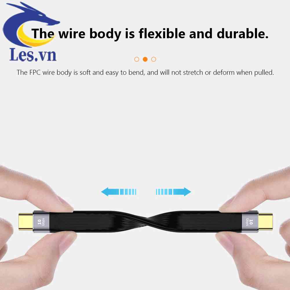 Cáp Dữ LiệU SạC Nhanh USB Sang Type C