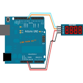 Module Led 7 Đoạn 0.36inch Đồng Hồ TM1637