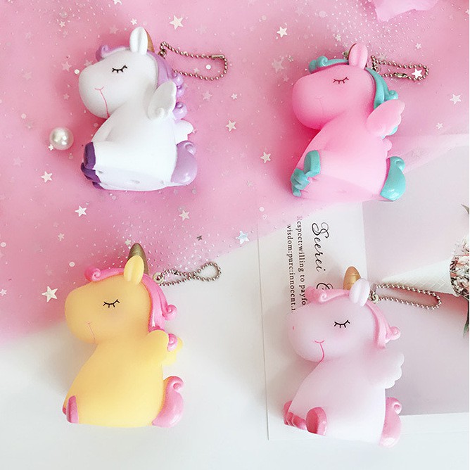 Móc khóa hình Unicorn đáng yêu - Lado Shop