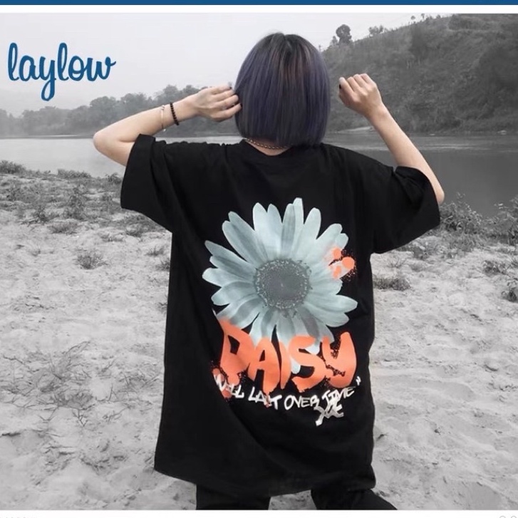 Áo thun tay lỡ nam nữ, áo phông unisex form rộng chất cotton mát mịn thấm hút mồ hôi in hình 100%