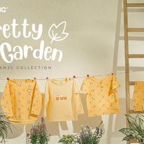 Áo Cộc Cho Bé CHAANG Garden Vàng