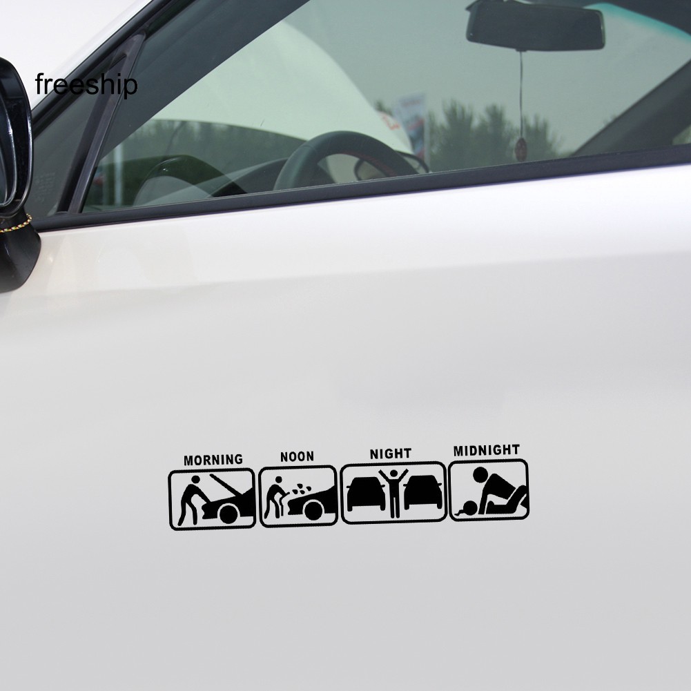 Miếng Dán Trang Trí Phản Quang Chống Thấm Nước Dành Cho Xe Hơi