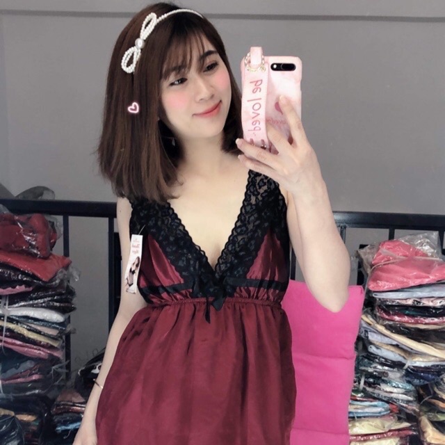 [ SALE 30%] Đồ ngủ sexy lụa