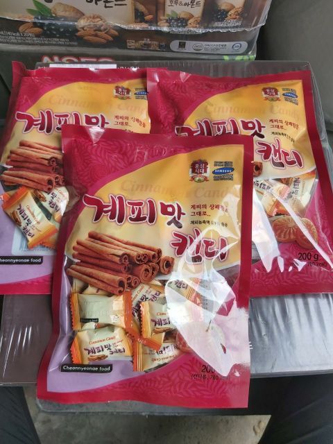 Kẹo gừng, kẹo quế Hàn Quốc cứng 200g