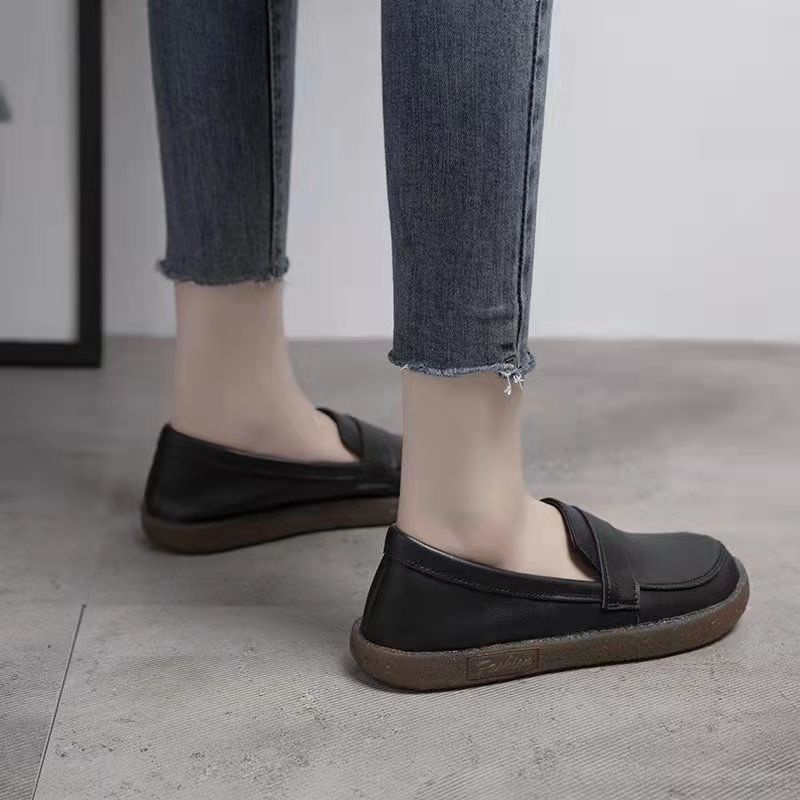 Giày Búp Bê Đế Mềm Chống Trượt Chống Thấm Nước Và Dầu Phong Cách Trung Hoa