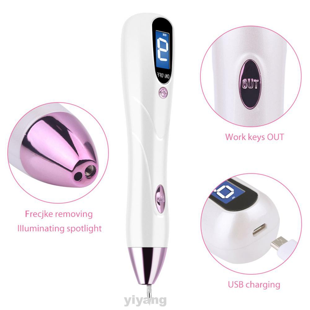 ABS Tattoo Dark Spot Electric Portable Salon Face Care Skin Tag Mole Remover 9 Speed Levels Plasma Pen