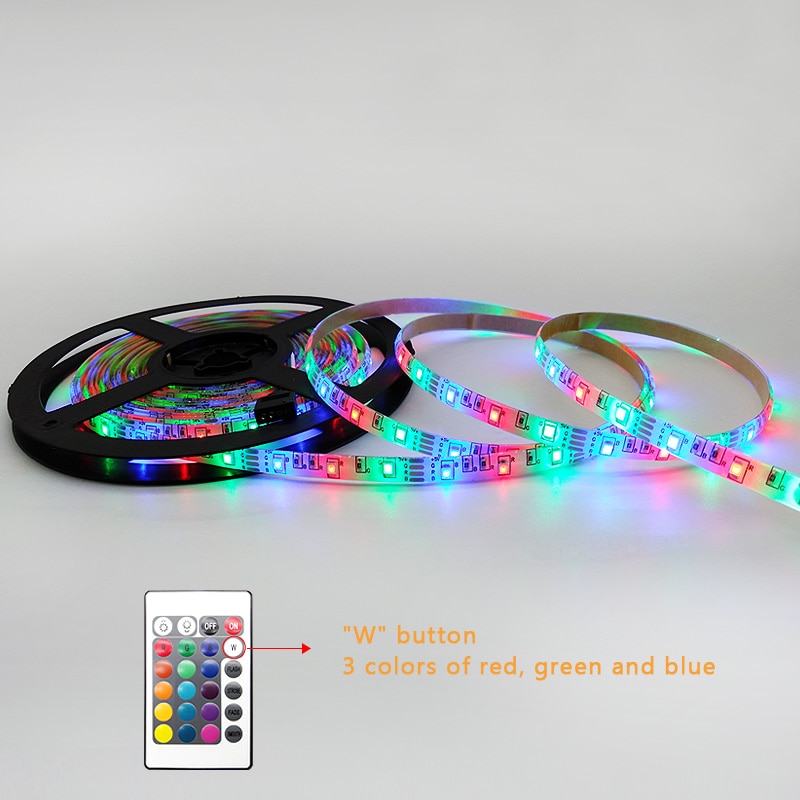 GBKOF USB LED Strip lamp 2835 SMD DC5V Flexible LED light Tape Ribbon HDTV TV Desktop Screen Backlight Bias lighting