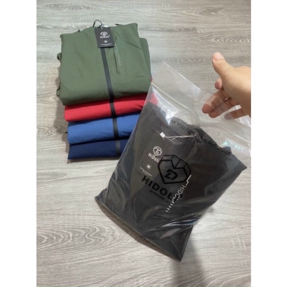 HOT Áo Khoác Gió Đôi Nam Nữ 2 Lớp Bigsz HIDOLI Áo Tráng Bạc 023 NEW