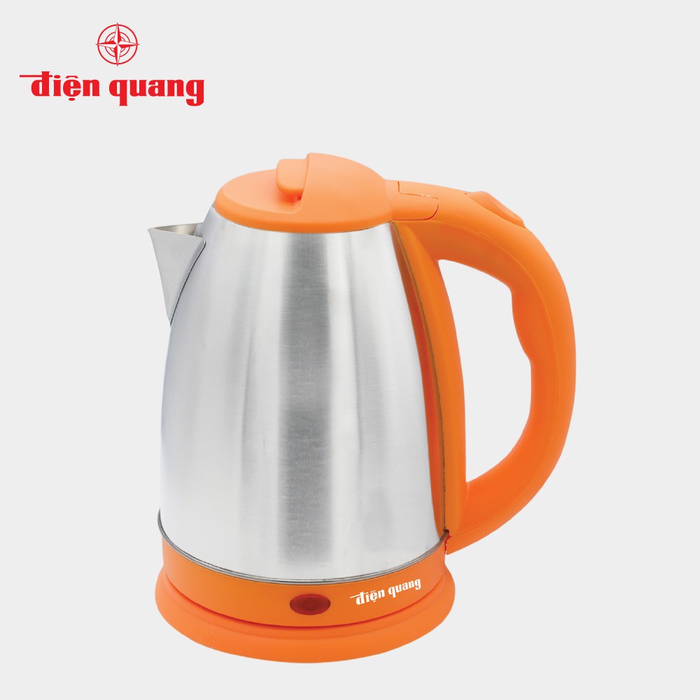 Ấm Siếu Tốc, Ấm đun nước siêu tốc Điện Quang(1500W, 1.8L, INOX 201, nhựa PP, màu cam)