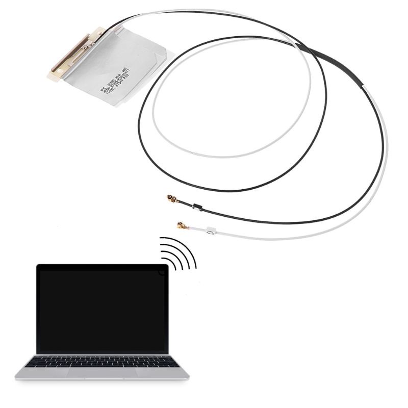 1 Cặp Ăng Ten Thu Sóng wifi mini pci-e lidu1 Thông Dụng Cho laptop