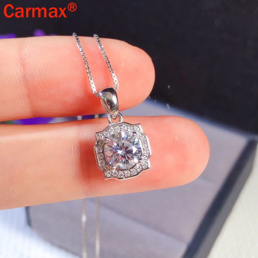 Dây Chuyền Mặt Hình Moissanite Thời Trang Cho Nữ