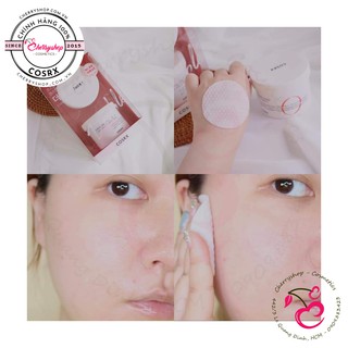 (SET 2 HOP) Bông tẩy da chết COSRX One Step Clear Pad Double Edition