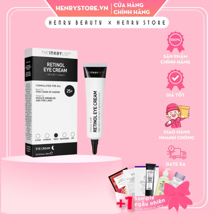 Kem mắt Retinol Eye Cream The Inkey List