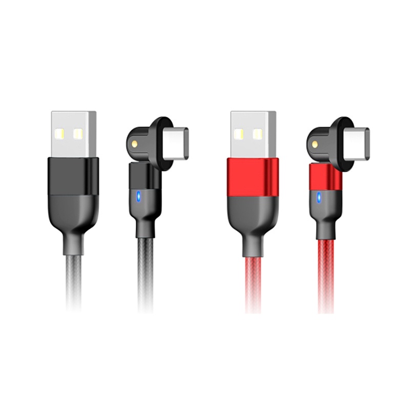 Bộ Sạc Nhanh 180° Dây Cáp Sạc Truyền Dữ Liệu android / type c / iPhone Dài 1M / 2M