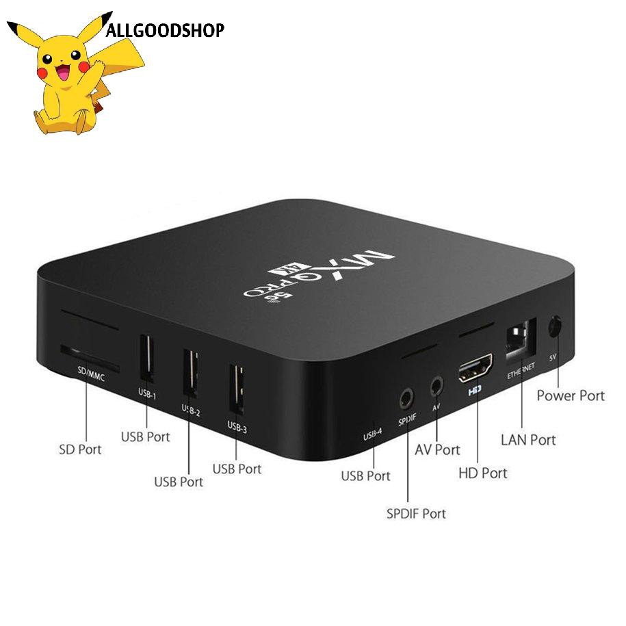 Đầu Tv Box Android 7.1 Mxq Pro 4k 4 + 64gb Rk3229 Lõi Tứ Phiên Bản 5g