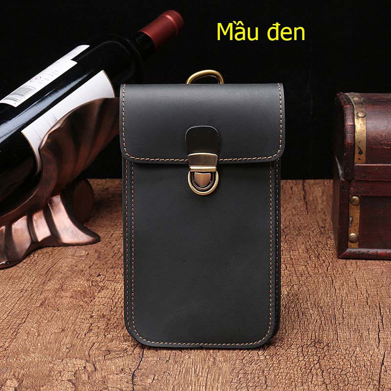 bao da điện thoại đeo thắt lưng 2 ngăn | BigBuy360 - bigbuy360.vn