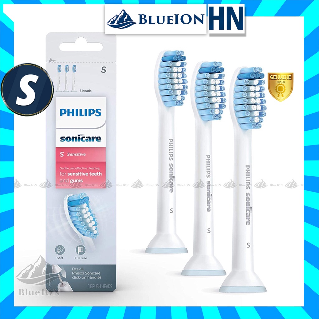 [Hàng Mỹ] Đầu bàn chải điện Philips Sonicare S Sensitive HX6053/64