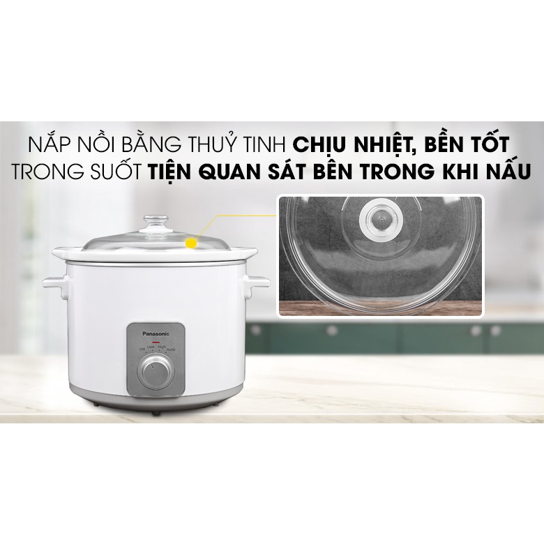 NF-N50ASRA - Nồi nấu chậm Panasonic NF-N50ASRA- Hàng chính hãng - Smart House