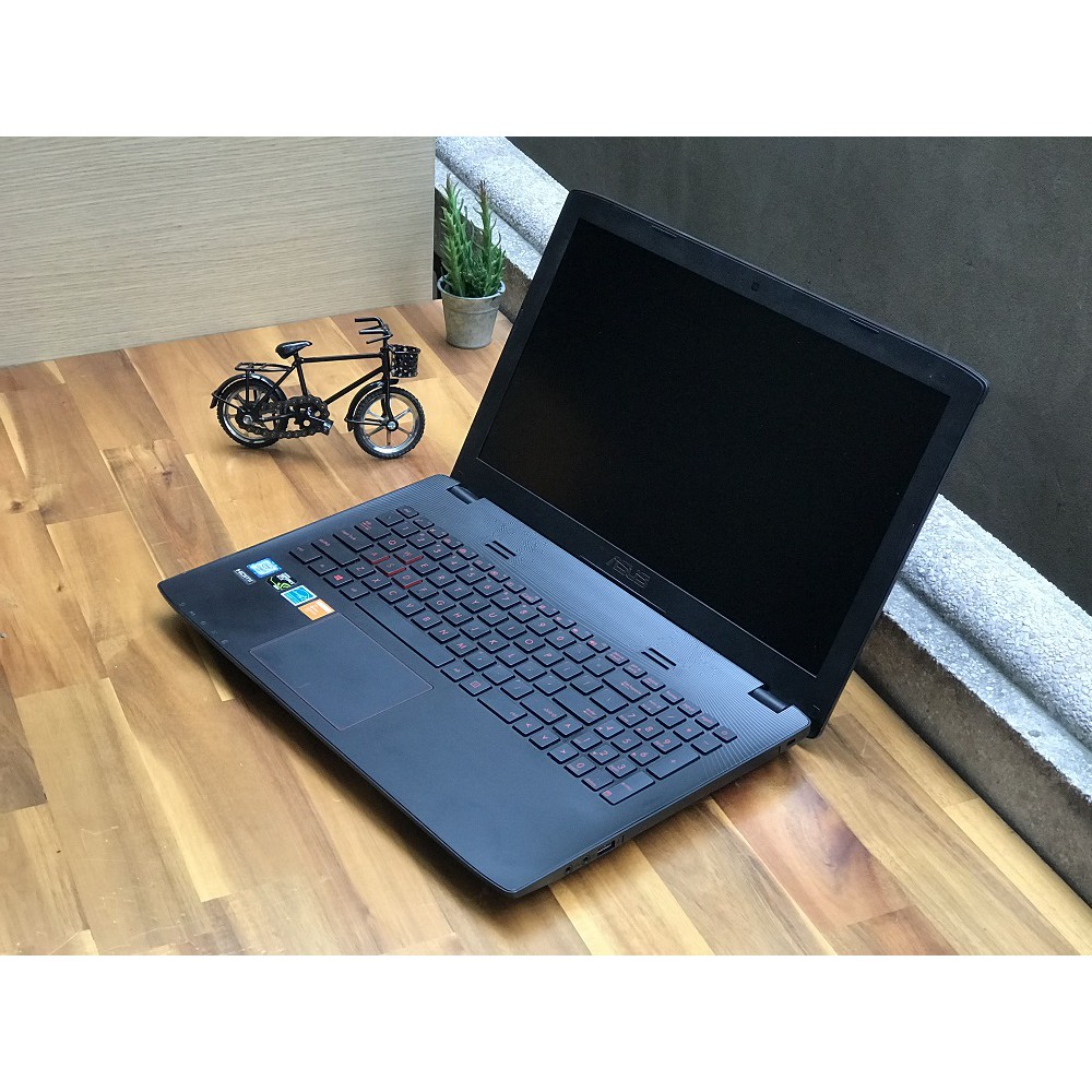 Laptop Asus  GL552 : i5-6300H, DDR3 8Gb, SSD128Gb+500Gb, GTX960M 4G, 15.6FullHD - Vỏ nhôm - SZ52V